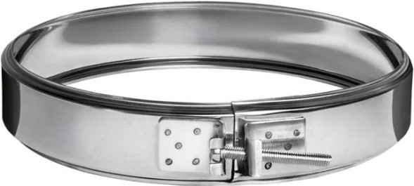 Хомут обжимной (430/0,5 мм) Ф150